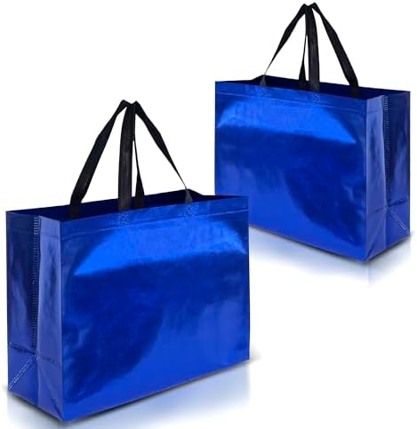 Unisex Metallic Laminated Shopping Bag | Carry Bag For Return Gifts - Image 5
